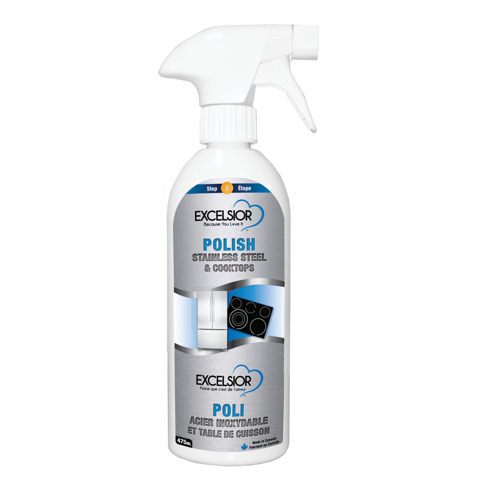Poli Excelsior® pour acier inoxydable et vitro-céramique